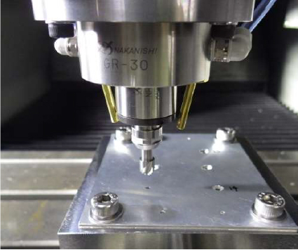 鋁復合材料鉆孔電主軸.jpg 鋁復合材料鉆孔電主軸.jpg