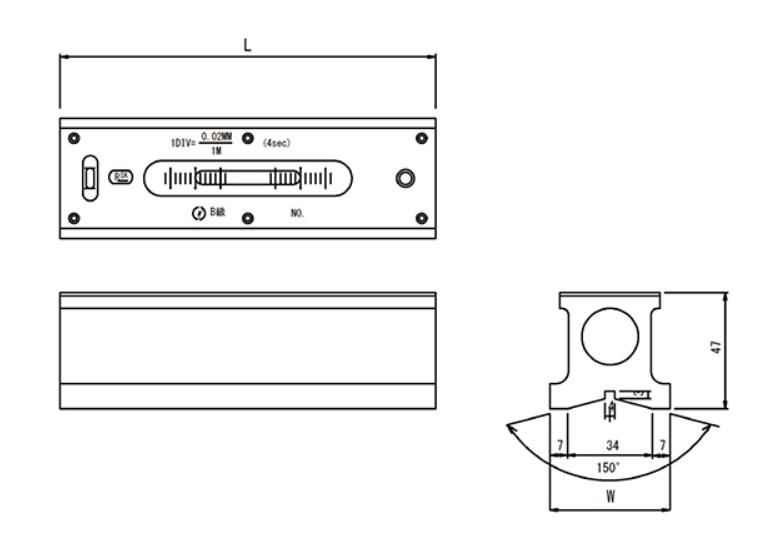 B級條式水平儀示意圖.png B級條式水平儀示意圖.png
